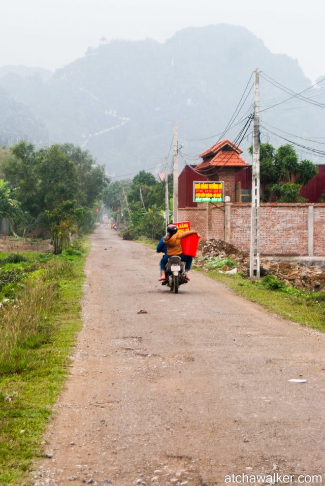 En chemin vers Hang Mua Cave - Ninh Binh