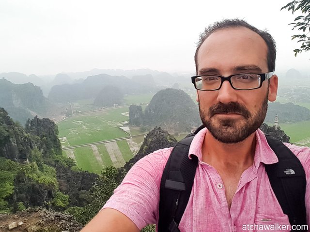 Il est content le Antoine ! -Hang Mua Cave - Ninh Binh