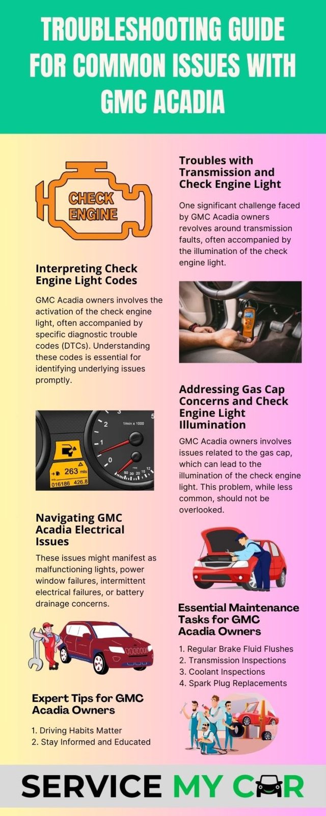 Troubleshooting Guide for Common Issues with GMC Acadia