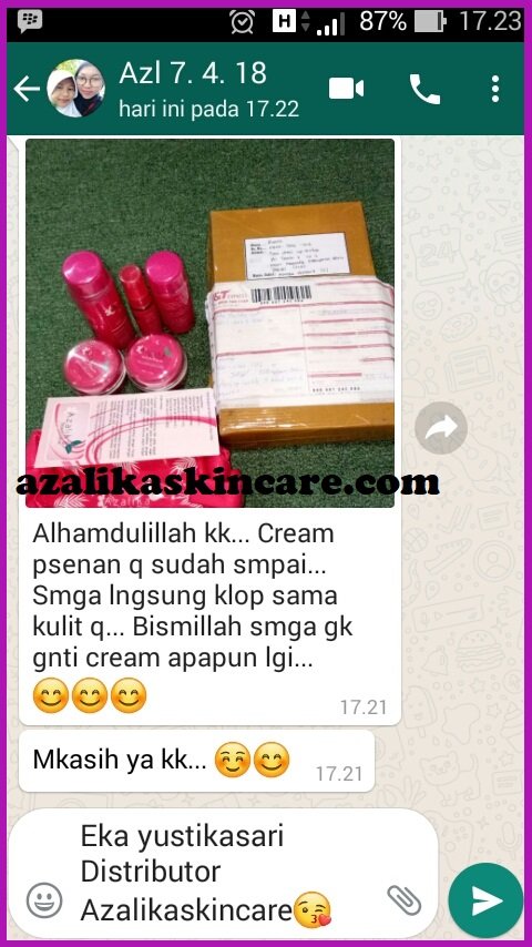 testi azalika barang sampai