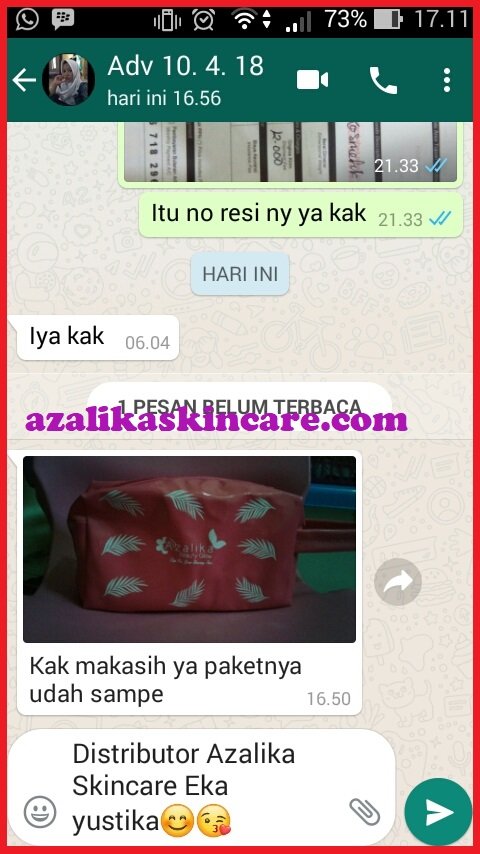 testi azalika barang sampai