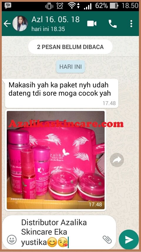 testi azalika barang sampai