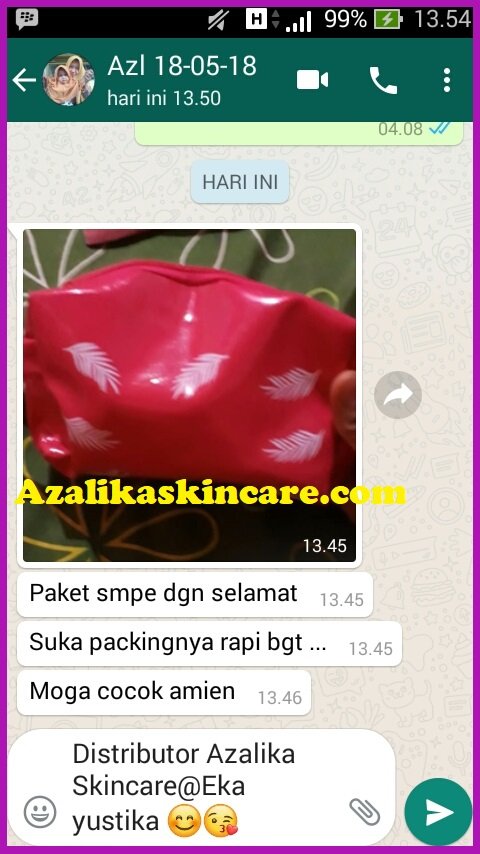 testi azalika barang sampai