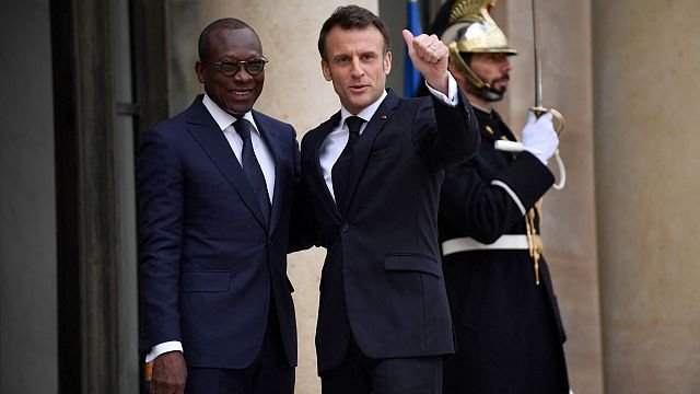 Benin's leader meets with French counterpart in Paris