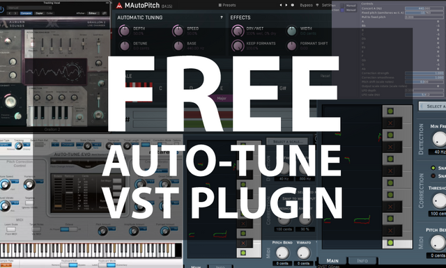 Free Auto-Tune VST/AU Plugins