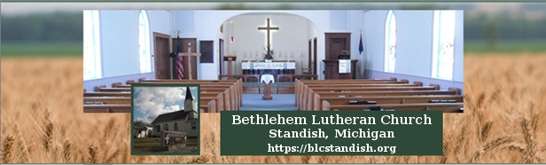 Bethelehem Lutheran Church, Standish Michigan, https://blcstandish.org