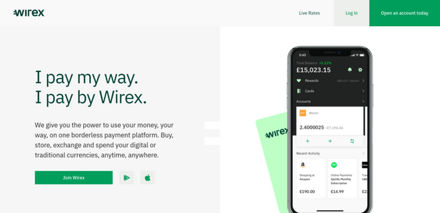 Wirex Bitcoin Debit Card