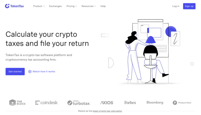 TokenTax - Best Crypto Tax Software