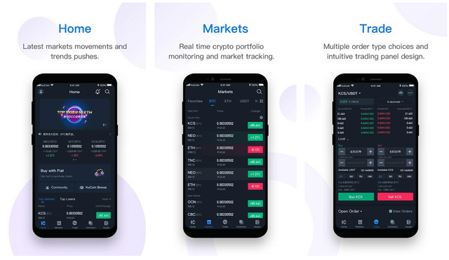 Kucoin - Best Crypto Trading Apps