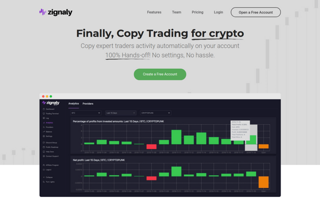 Zignaly - 6 Best Social Copy Trading Platforms for Cryptocurrency Investors