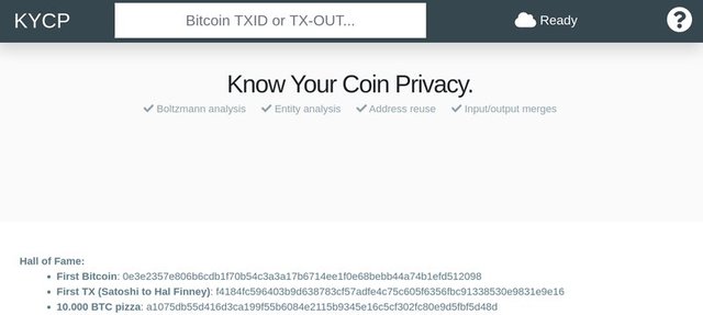 Know Your Coin Privacy (KYCP)