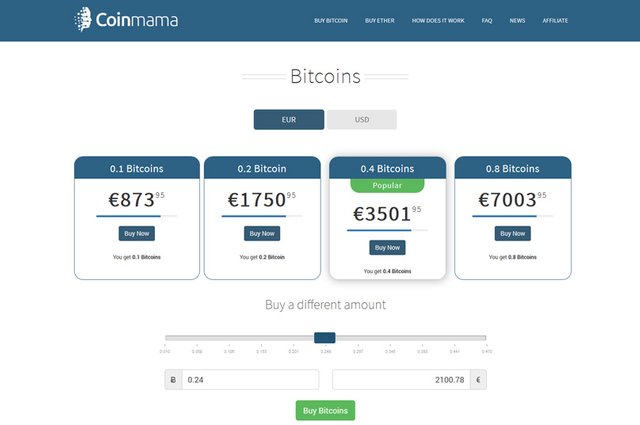 Buy Bitcoin With Credit Card Coinmama Review Steemit - 