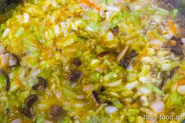 Soup with porcini mushrooms