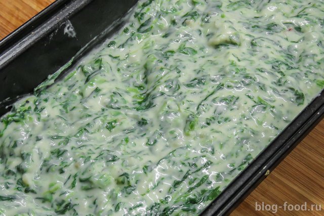 Chicken in spinach-cream sauce