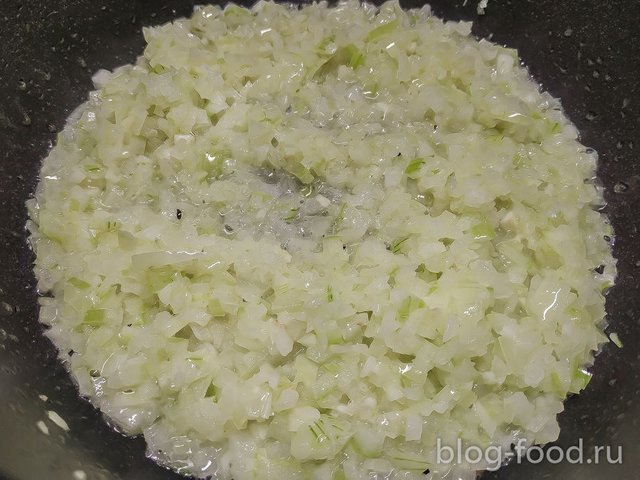 Risotto with salmon