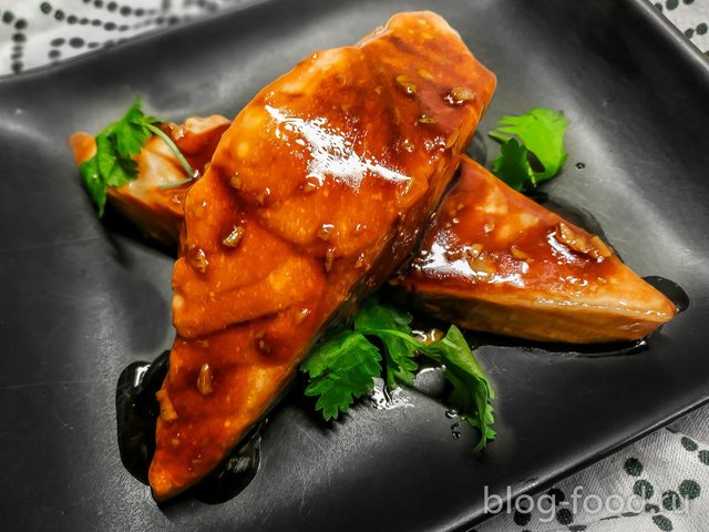 Teriyaki salmon