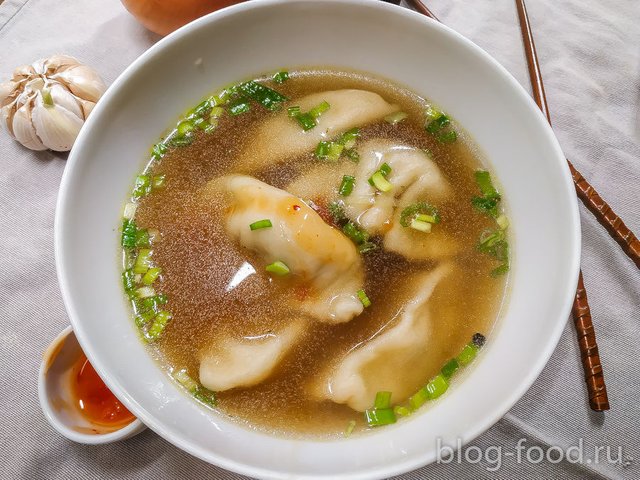 Wontons with pork