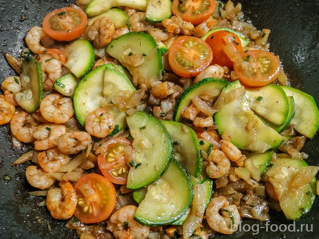 Seafood risotto