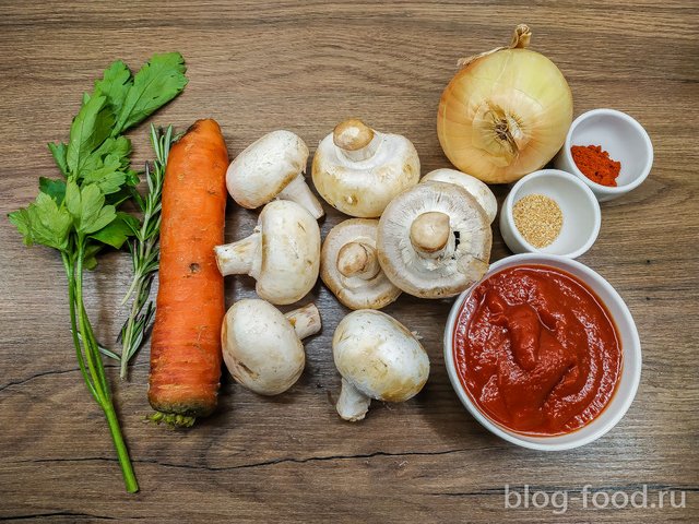 Mushroom goulash