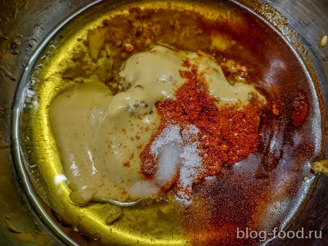 Turkey in honey mustard sauce