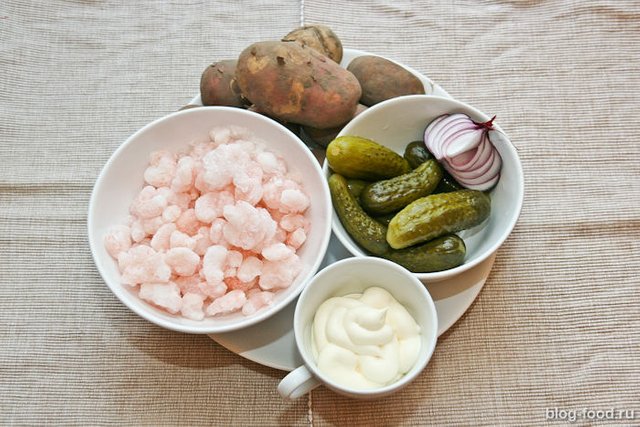 Shrimp salad