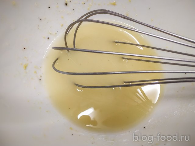 Vinaigrette with grapefruit jelly by Ilya Lazerson