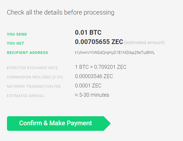 zec to btc exchange