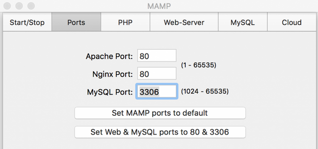 Standard Ports