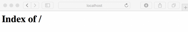 localhost