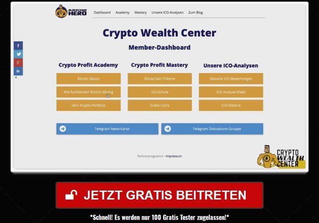 Crypto Wealth Center - Kryptowährung & Bitcoin