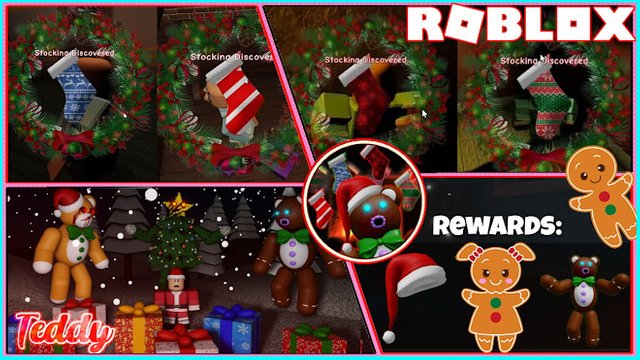 ROBLOX TEDDY! ALL STOCKINGS LOCATION