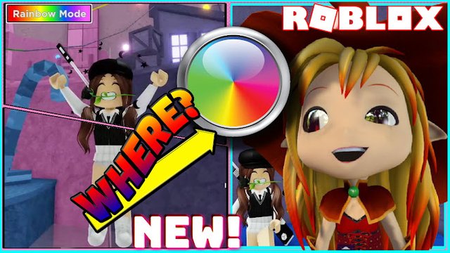 ROBLOX FIND THE BUTTON! ALL BUTTON LOCATION IN THE NEW RAINBOW MODE