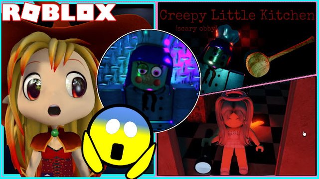 ROBLOX ESCAPE CREEPY LITTLE KITCHEN OBBY! ESCAPING SCARY ROBO CHEF