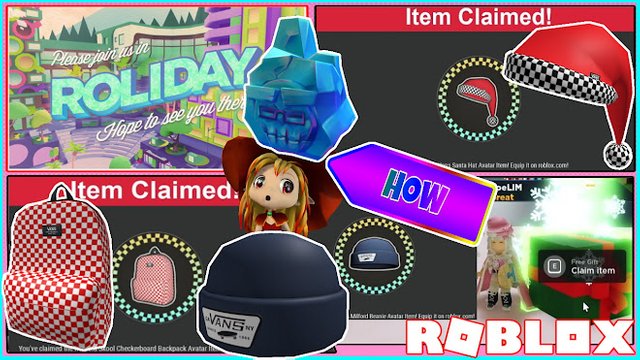 ROBLOX FREE ITEMS! HOW TO GET 4 FREE AVATAR ITEMS