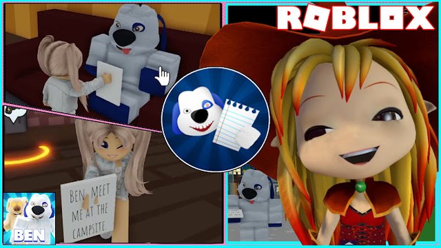 ROBLOX BEN! HOW TO ESCAPE CHAPTER 4 AND GET HANK'S QUEST BADGE