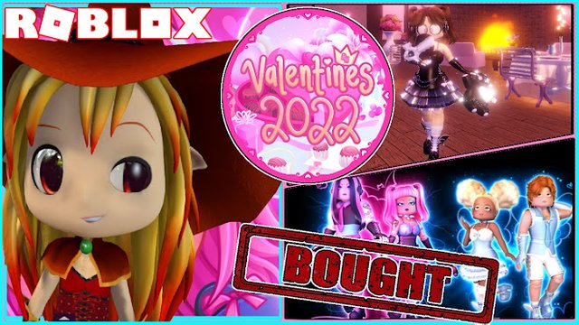 ROBLOX ROYALE HIGH! BUYING, SHOWCASE OF OPPOSITES ATTRACT SET AND ALL NEW VALENTINES 2022 ITEMS