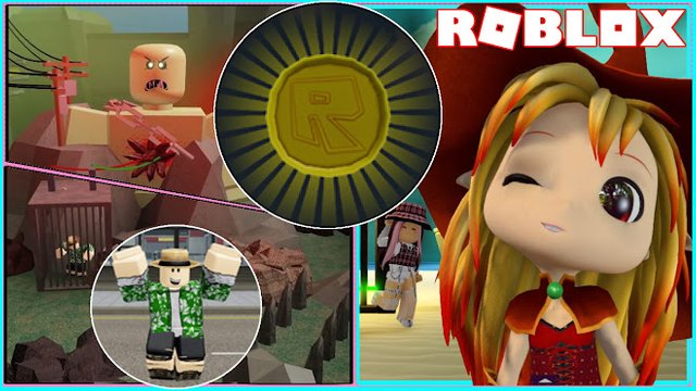 ROBLOX ESCAPE ZOMBIE ISLAND! ALL COINS LOCATION FOR THE COIN BADGE