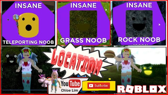 Roblox Gameplay Find The Noobs 2 Wild Jungle All 59 Noobs Locations See Desc Steemit - noob word roblox