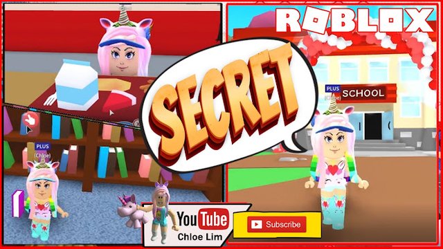Roblox Gameplay Meepcity School Going To School And Found A Secret Room In The Basement Steemit - roblox meep city plus room
