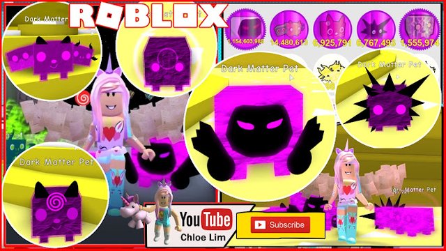 Roblox Gameplay Pet Simulator Making 5 Dark Matter Pets Including A Dark Matter Dominus Huge Pet Steemit - roblox pet simulator youtube