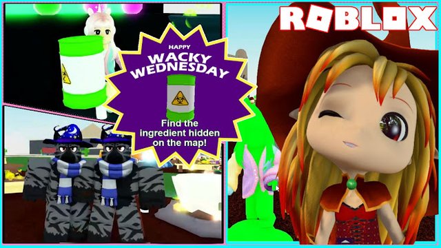 ROBLOX WACKY WIZARDS! HOW TO GET ACID BARREL INGREDIENT AND ALL POTIONS
