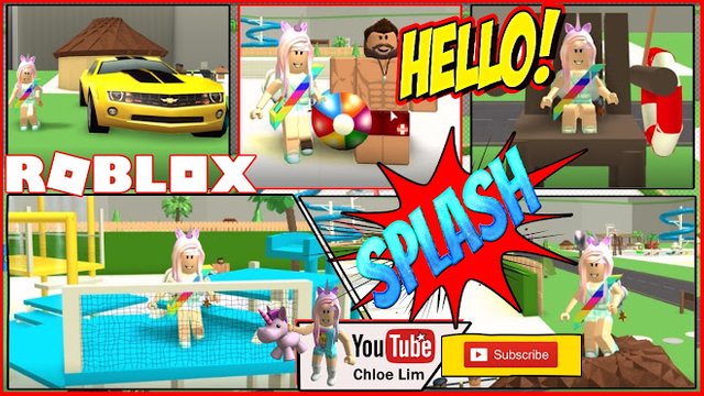 Roblox Gameplay Waterpark Tycoon Having Fun In My Waterpark Tycoon Steemit - roblox water park tycoon games