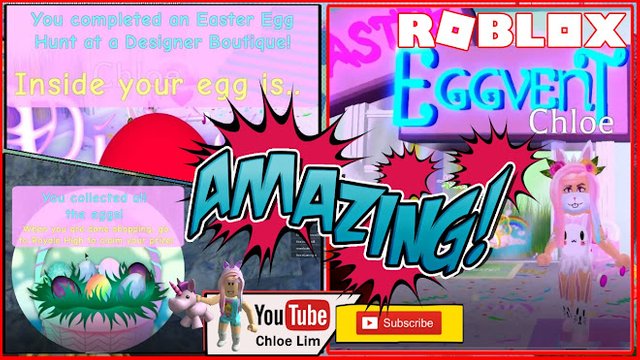 Roblox Gameplay Royale High Part 1 Easter Event First 3 Homestores Eggs Location And What Rewards I Got Steemit - roblox royale high egg hunt miss homestore