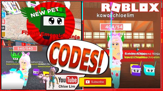 Roblox Gameplay Ninja Masters 3 Working Codes How To - 