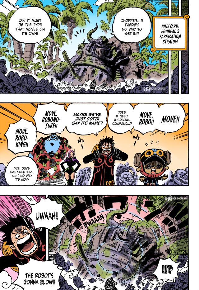 One Piece Chapter 1066 The Will Of Ohara Colored Full