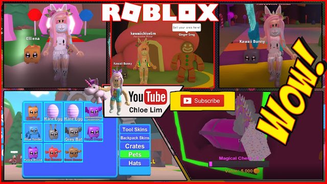 Roblox Gameplay Mining Simulator 2 New Codes Going To Candy Land Steemit - mining simulator roblox pets