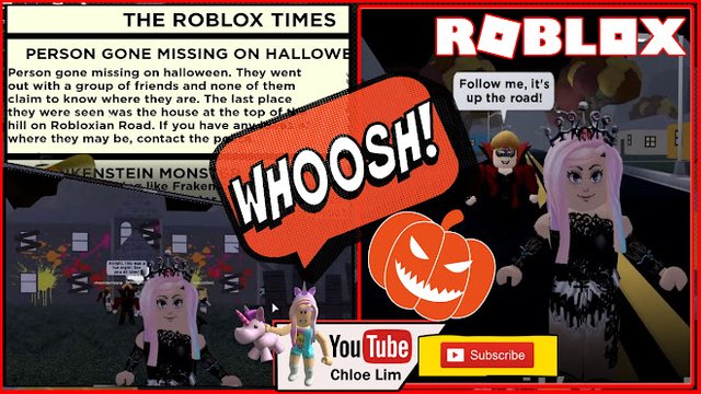 Roblox Gameplay Trick Or Treat Story Trick Or Treat No Treat So We Tricked Steemit - roblox trick or treat story