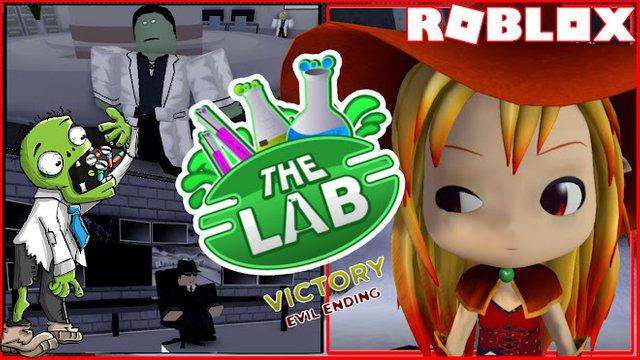 Roblox Gameplay The Lab Story Getting The Evil Ending Double Twin Wins Steemit - roblox camping all endings with link to game