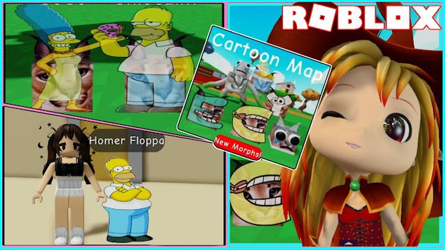 ROBLOX FIND THE FLOPPA MORPHS! ALL NEW FLOPPA LOCATIONS IN CARTOON MAP