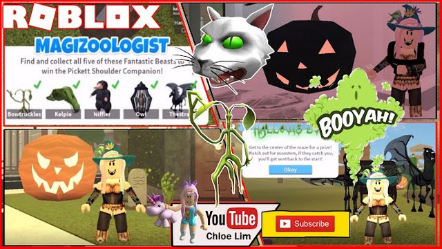 Roblox Gameplay Robloxian Highschool How To Get The Hallows Eve Event Items Pickett Shoulder Companion And Possessed Cat Head Loud Warning Steemit - robloxian first day back to school in roblox robloxian